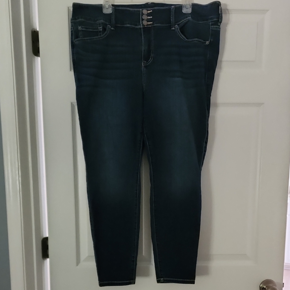 Torrid High Rise Dark Indigo Jeans